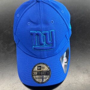 New Era Royal Blue Mesh Stretch Cap with Teal Outline Logo